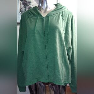 PINK Green Hoodie NWT